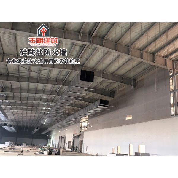 奎文轻钢龙骨防火墙 地下车库防火分区 防火阻燃 吸声隔音