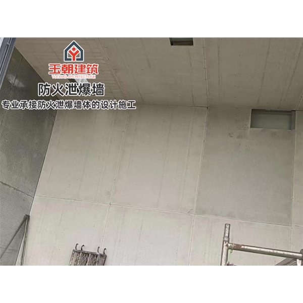 奎文泄爆墙 泄压墙 纤维水泥增强版每平米包安装