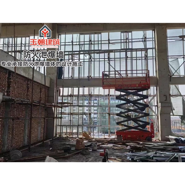 奎文泄爆墙板生产供应 化工纤维增强水泥板泄压泄爆墙施工免费设计